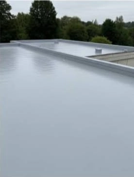 Sealed and waterproofed terrace